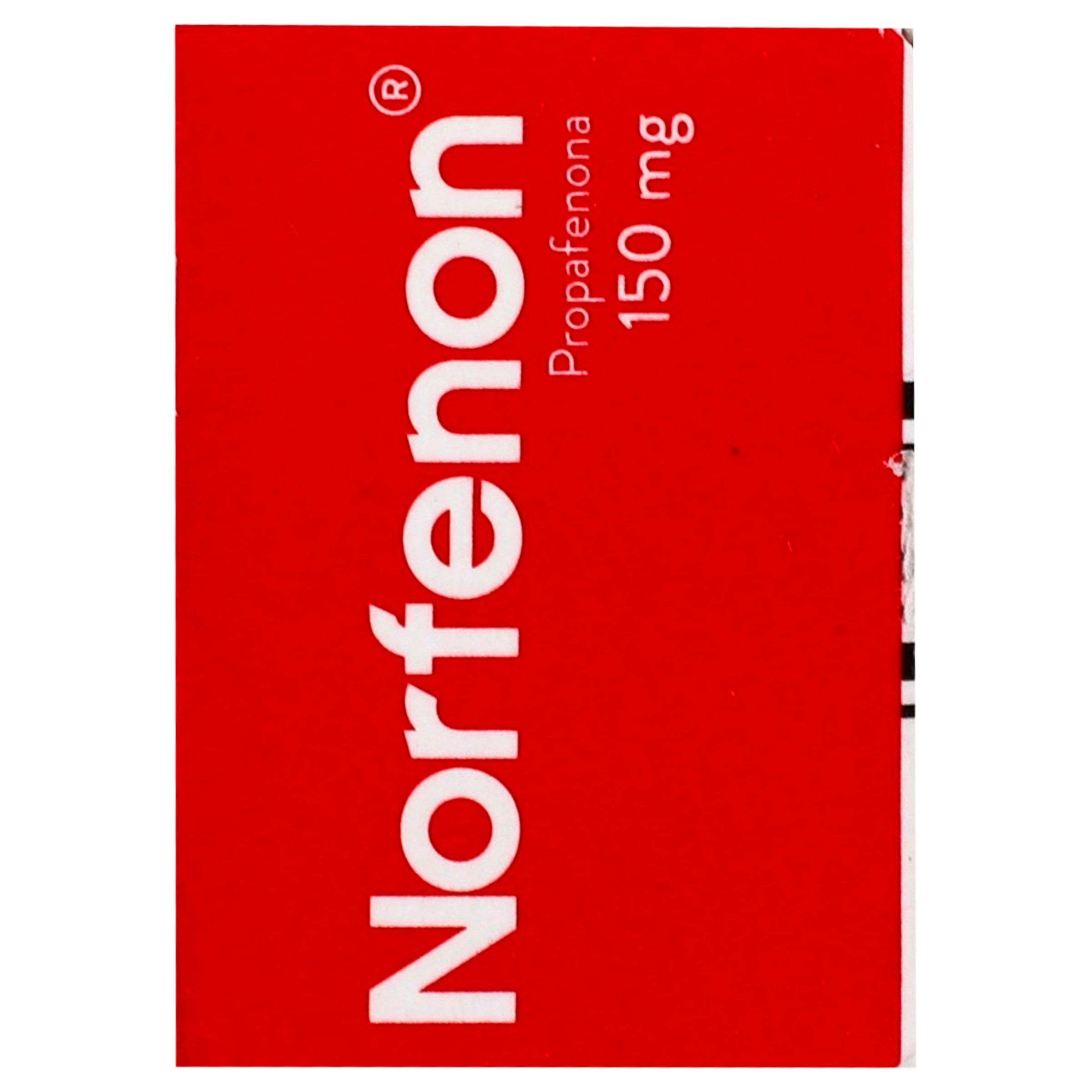 Norfenon 150Mg Con 30 Tabletas (Propafenona) — WeCare Pharma