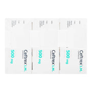 Ceftrex Im Frasco 500Mg Con 3 Promo Ampulas (Ceftriaxona) - WeCare Pharma