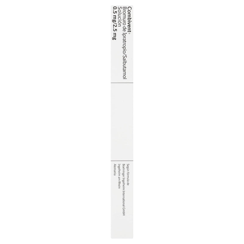 Combivent 0.5Mg/2.5Mg Con 10 Ampulas (Ipratropio/Salbutamol) - WeCare Pharma
