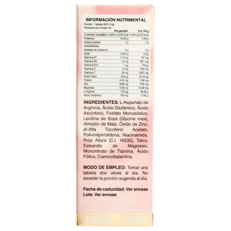 Sukrol Mujer Con 30 Tabletas (Multivitaminas) - WeCare Pharma