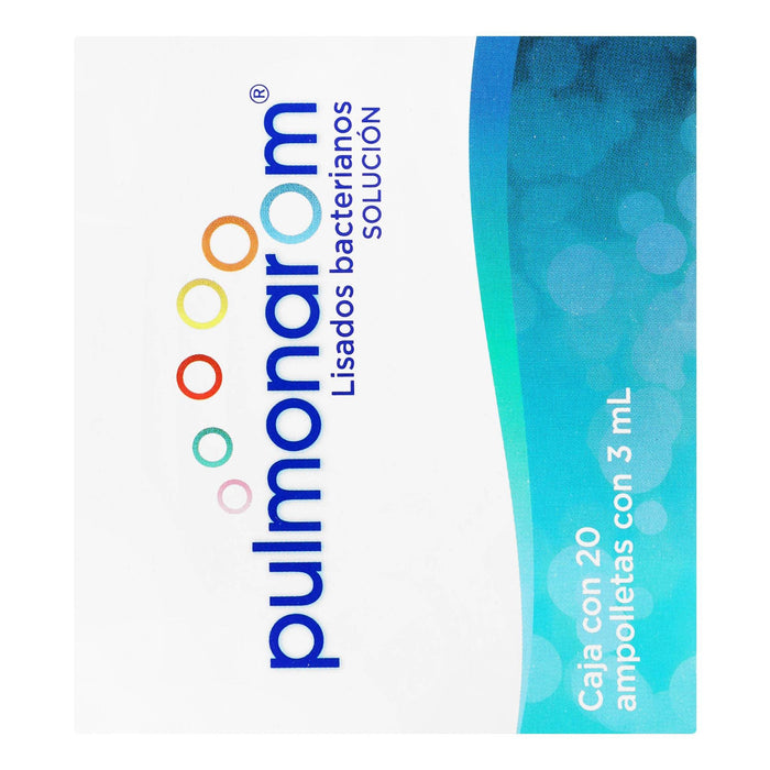 Pulmonarom 3Ml Con 20 Ampulas (Lisados Bacterianos) - WeCare Pharma