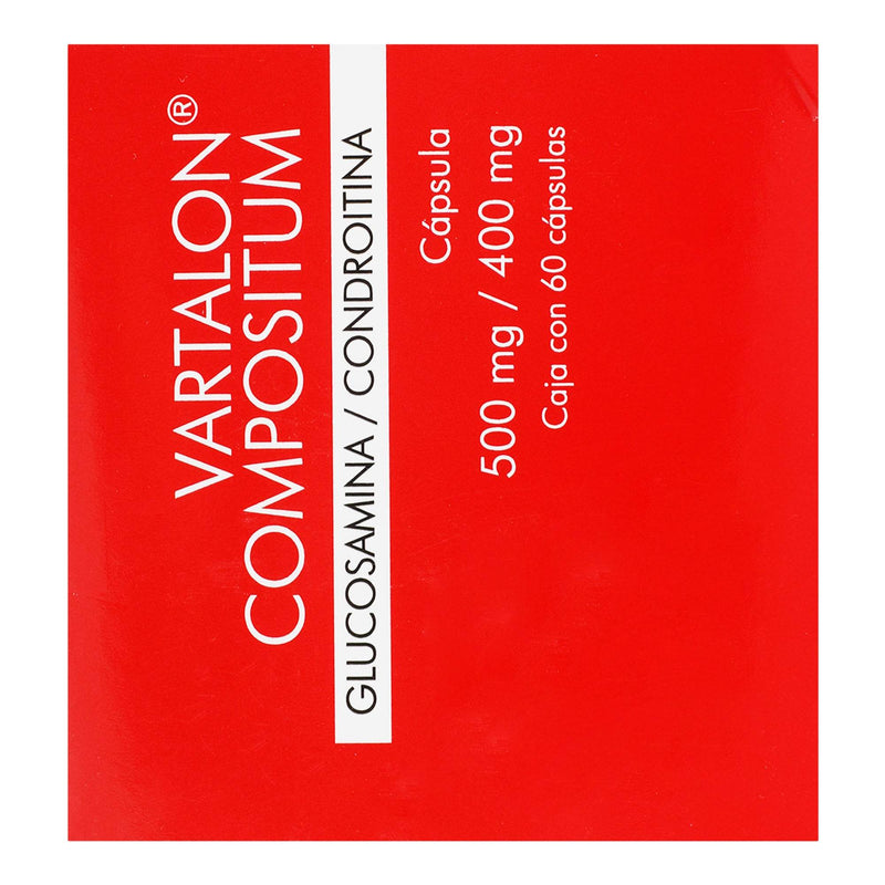 Vartalon Compositum 500/500Mg Con 60 Capsulas (Glucosamina/Condroitina) - WeCare Pharma