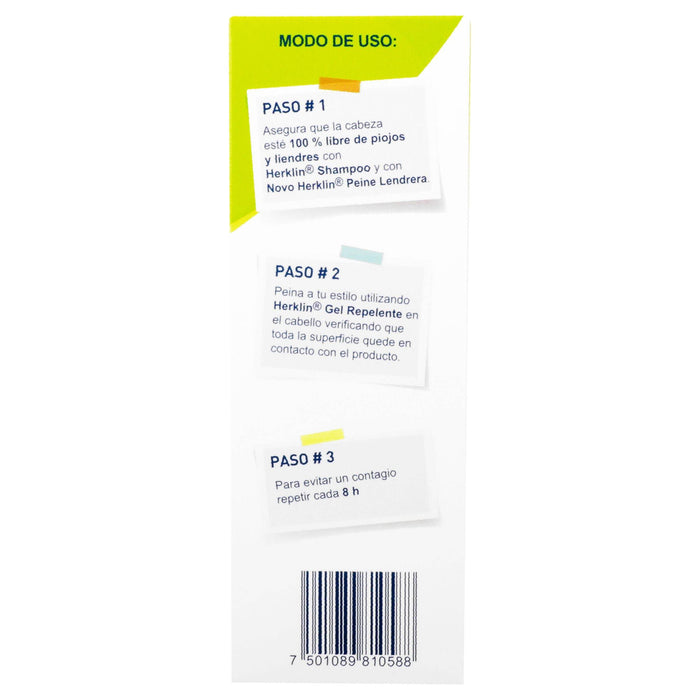 Herklin Gel 120 Ml - WeCare Pharma