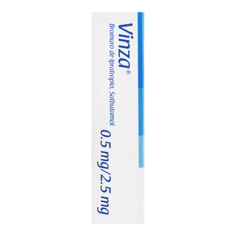 Vinza Neb 0.5Mg/2.5Mg 2.5Ml Con 10 Ampulas (Bromuro De Ipratropio/Salbutamol) - WeCare Pharma