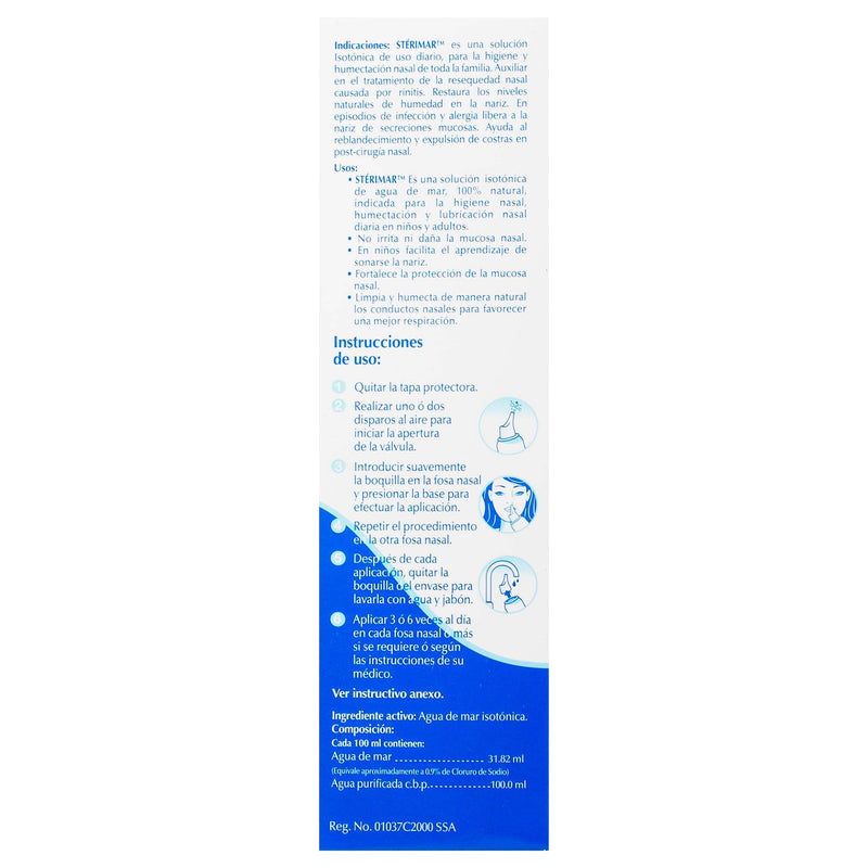 Sterimar Spray 100Ml (Agua De Mar) - WeCare Pharma