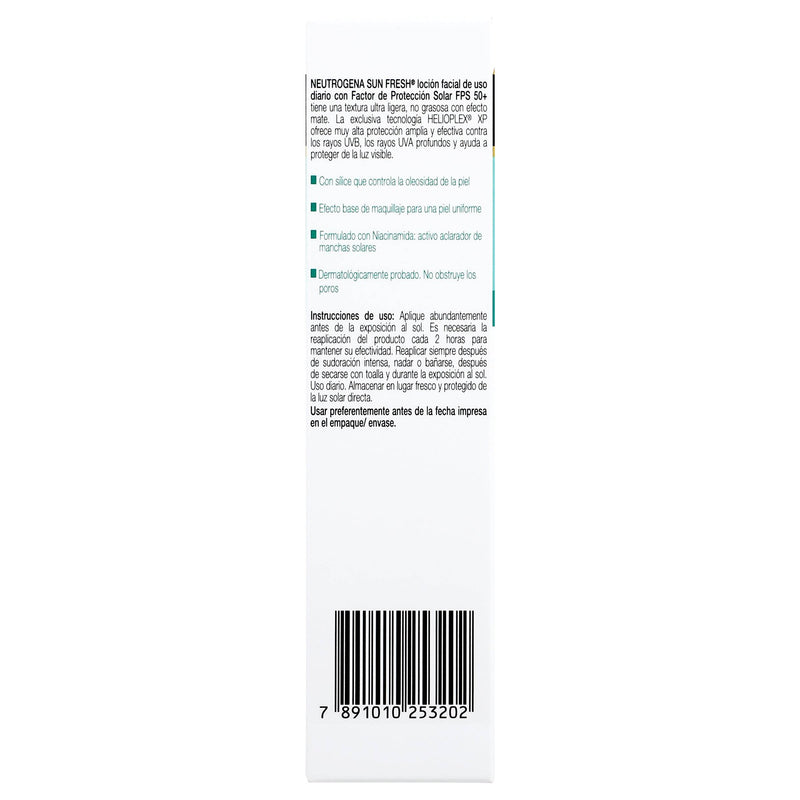 Neutrogena Bloqueador Sun Fresh Fps50+ 40G Tono Light - WeCare Pharma