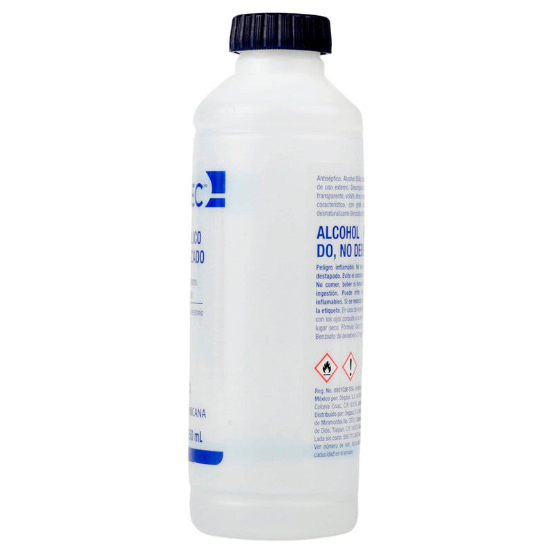 Alcohol Etí­lico Desnaturalizado Protec 250Ml - WeCare Pharma