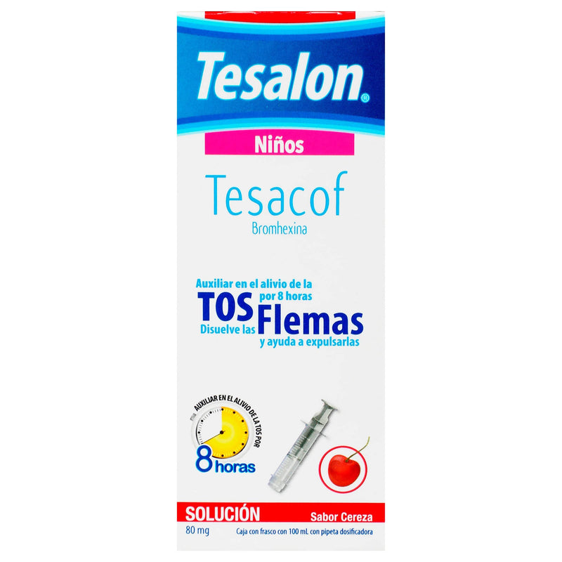 Tesacof Niños Solución 80Mg/100Ml (Bromhexina) - WeCare Pharma
