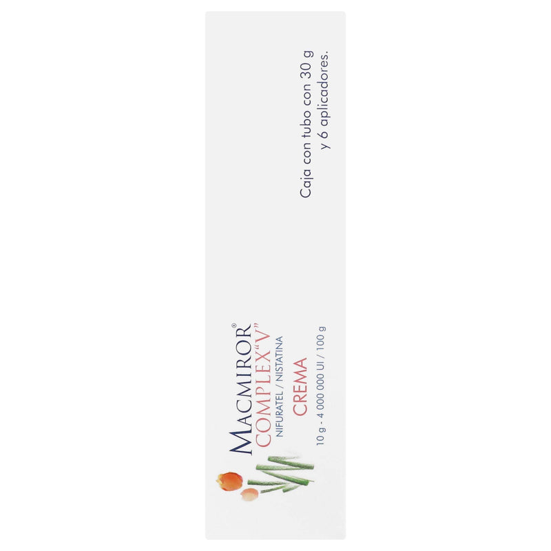 Macmiror Complex V (Nifuratel/Nistatina) Crema 10G/4000000Ui/100G - WeCare Pharma