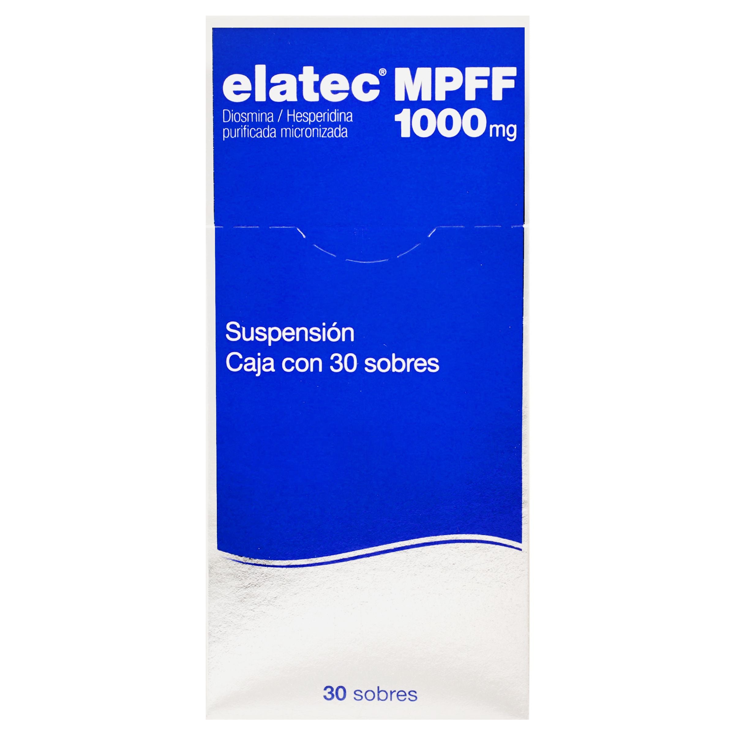 Elatec Mpff Sobres 1000Mg/10Ml Con 30 (Diosmina/Hesperidina) 4 - 3594450170064