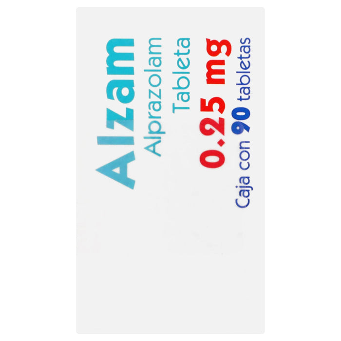 Alzam (Alprazolam) Tabletas 0.25Mg Con 90 - WeCare Pharma