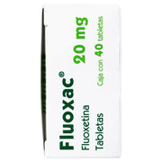 Fluoxac 20Mg Con 40 Tabletas (Fluoxetina) - WeCare Pharma