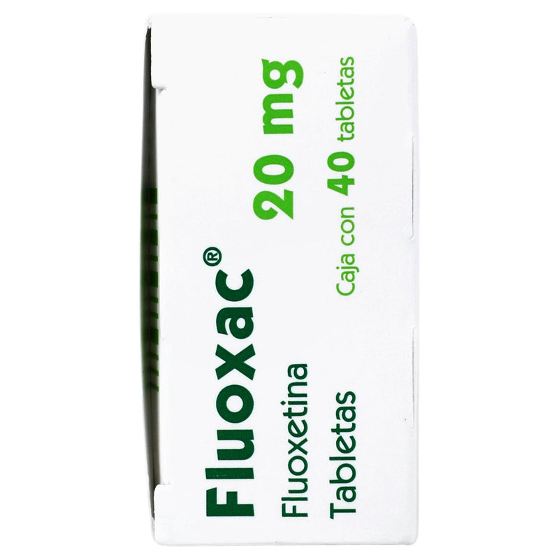 Fluoxac 20Mg Con 40 Tabletas (Fluoxetina) - WeCare Pharma
