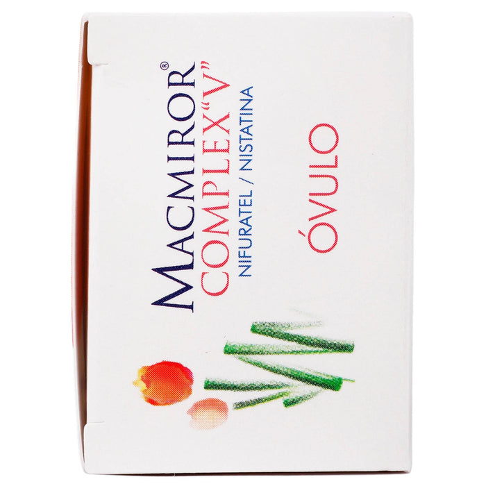 Macmiror Complex V Ovulos 500Mg/20000Unid Con 6 (Nifuratel/Nistatina) - WeCare Pharma