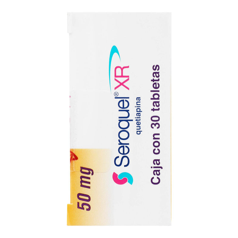 Seroquel Xr 50Mg Con 30 Tabletas (Quetiapina) - WeCare Pharma