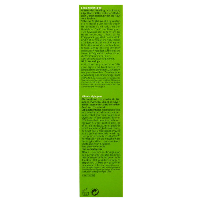 Bioderma Sebium Night Peel 40Ml - WeCare Pharma