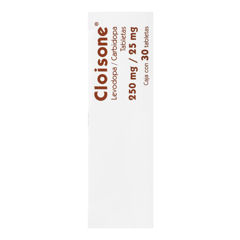 Cloisone 250Mg/25Mg Con 30 Tabletas (Levodopa/Carbidopa) - WeCare Pharma