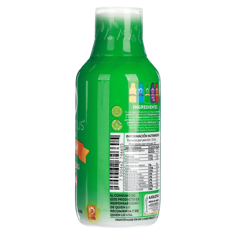 Ajolotius Con Miel Jarabe 250Ml (Mezcla Herbal/Vitamina Con A) - WeCare Pharma