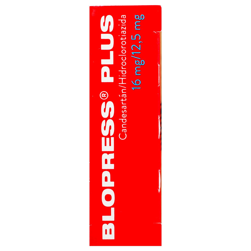Blopress Plus 16Mg/12.5Mg Con 28 Tabletas (Candesartan/Hidroclorotiazida) - WeCare Pharma