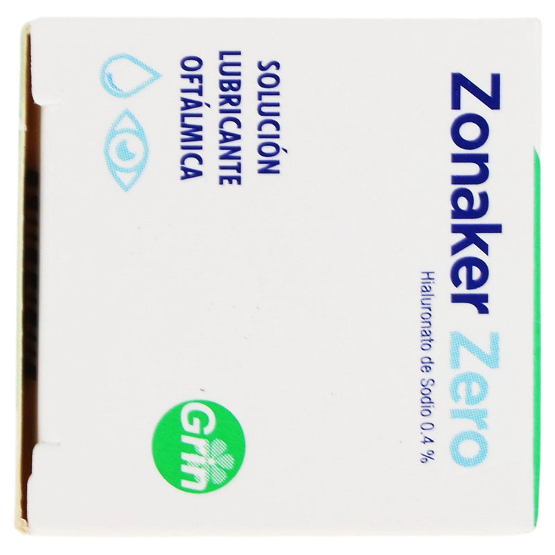 Zonaker Zero Gotas 0.4% 10Ml (Hialuronato De Sodio) - WeCare Pharma