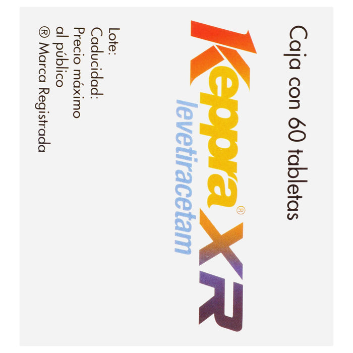 Keppra Xr 500Mg Con 60 Tabletas (Levetiracetam) - WeCare Pharma