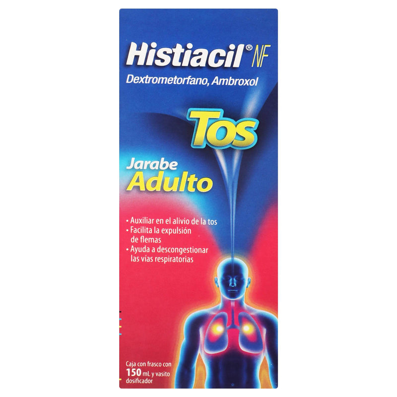 Histiacil Nf Ad Jarabe 225Mg/225Mg 150Ml (Dextrometorfano/Ambroxol) - WeCare Pharma