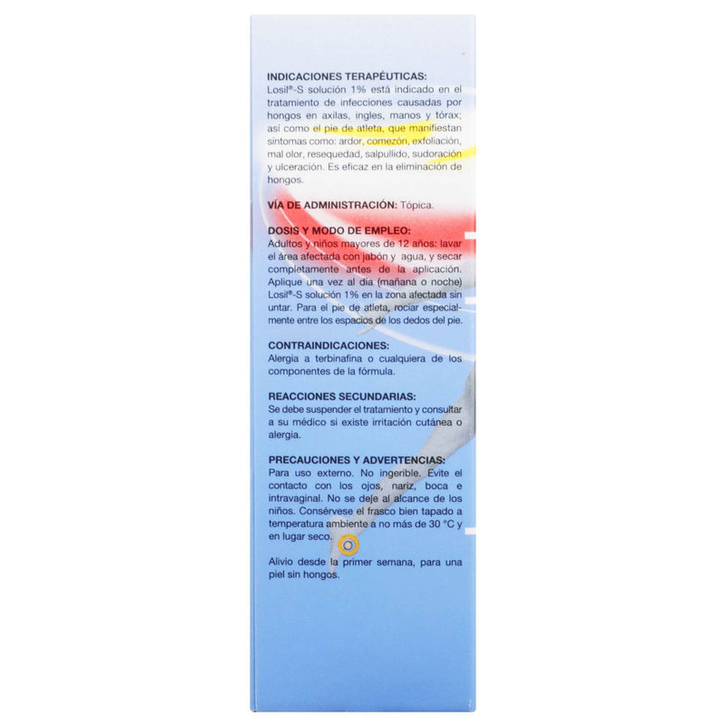 Losil-S Solución Topica 1% 30Ml (Terbinafina) - WeCare Pharma