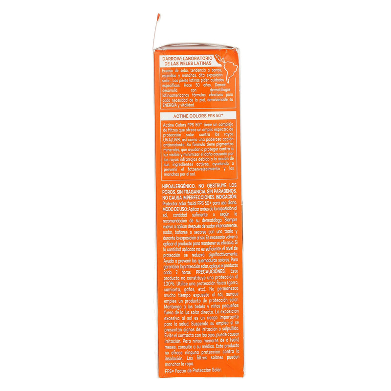 Darrow Actine Colors Fps50 Tono 3 Medio Oscuro 40G - WeCare Pharma