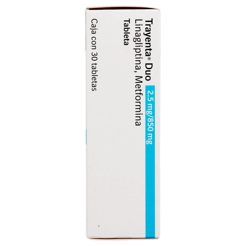 Trayenta Duo 2.5Mg/850Mg Con 30 Tabletas (Linagliptina/Metformina) - WeCare Pharma