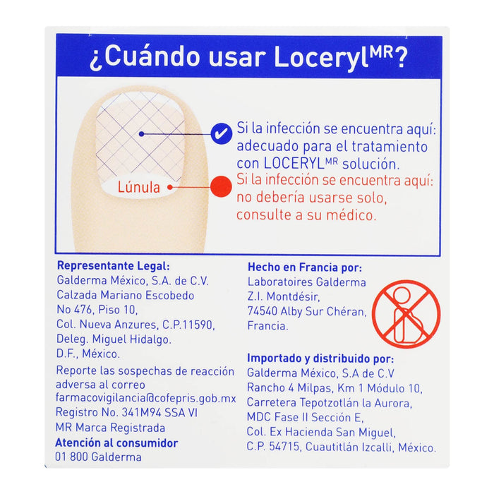 Loceryl Solucion 5% 2.5Ml (Amorolfina) - WeCare Pharma