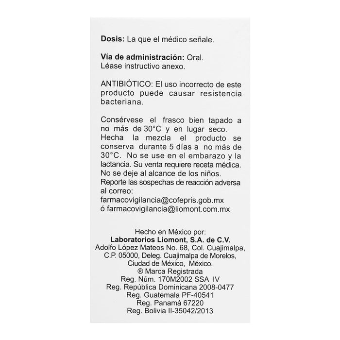 Macrozit Suspensión 600Mg 15Ml (Azitromicina) - WeCare Pharma