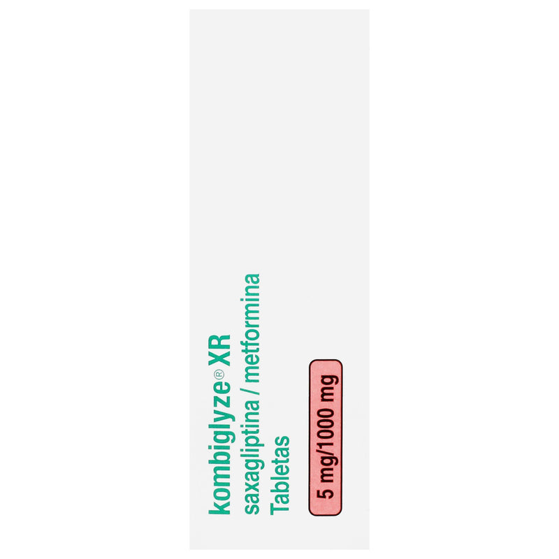 Kombiglyze Xr 5Mg/1000Mg Con 14 Tabletas (Saxagliptina/Metformina) - WeCare Pharma