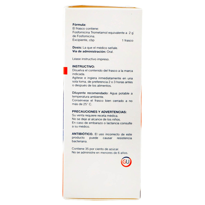 Pregnus-Uti Ped Polvo 2G Con 1 (Fosfomicina) - WeCare Pharma