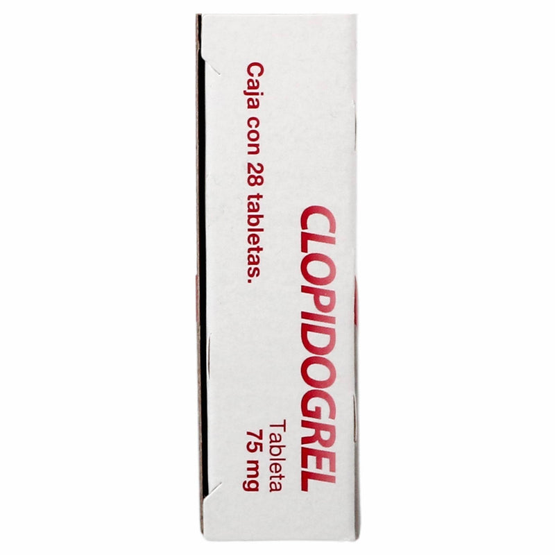Clopidogrel 75Mg Con 28 Tabletas - WeCare Pharma