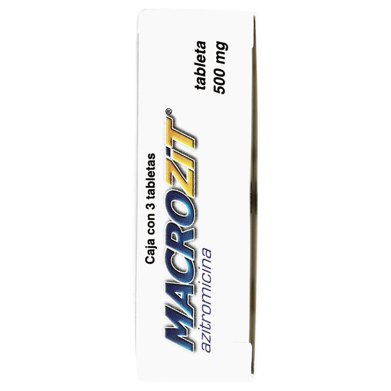 Macrozit 500Mg Con 3 Tabletas (Azitromicina) - WeCare Pharma