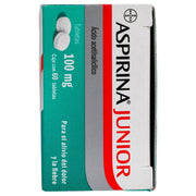 Aspirina Jr 100Mg Con 60 Tabletas (Acido Acetilsalicilico) - WeCare Pharma