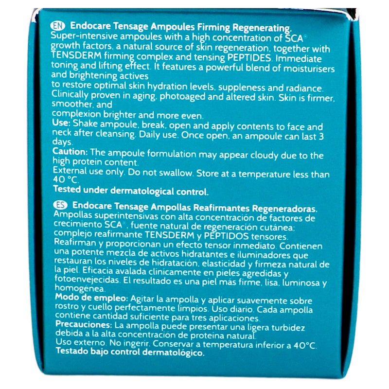 Cantabria Endocare Tensage 2Ml Con 10 Ampulas - WeCare Pharma