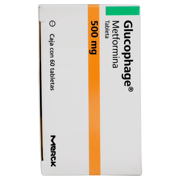Glucophage 500Mg Con 60 Tabletas (Metformina) - WeCare Pharma