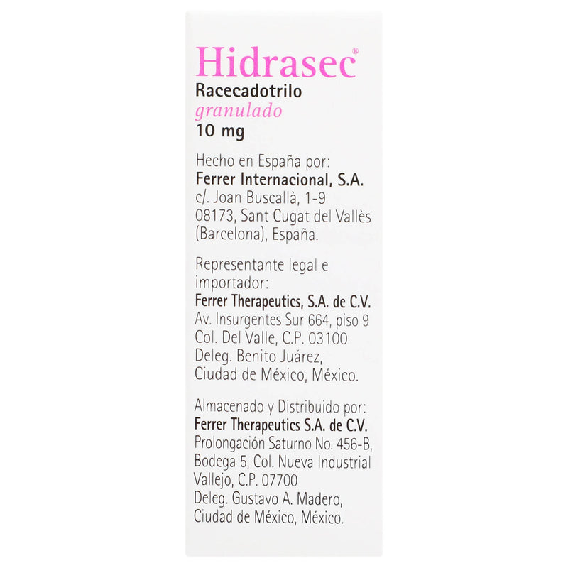 Hidrasec Sobre 10Mg Con 18 (Racecadotrilo) - WeCare Pharma