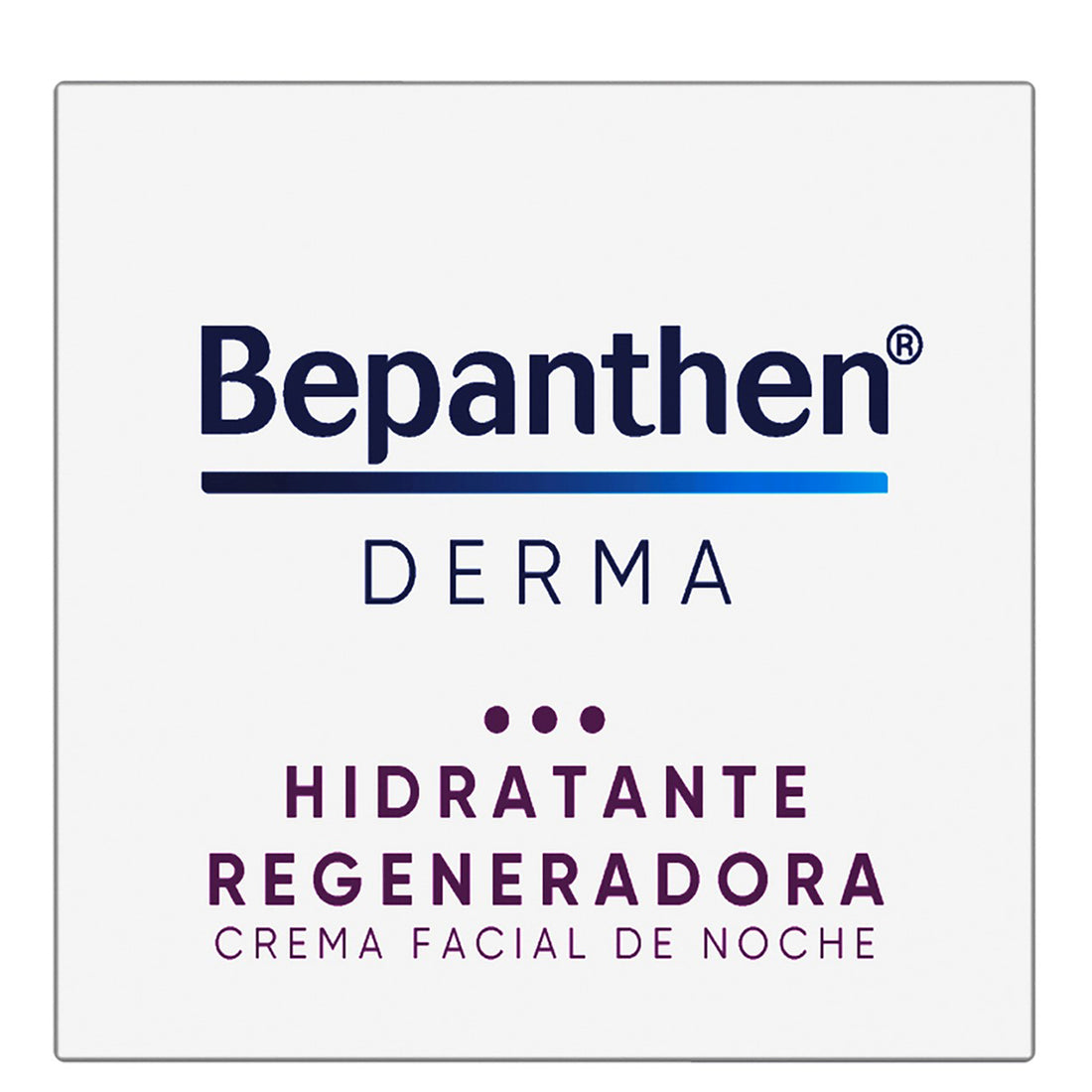 Bepanthen Crema Facial Hidratante Regeneradora Noche 50Ml 3 - 7501008499566