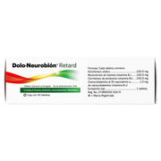Dolo-Neurobion Retard Con 20 Tabletas (Diclofenaco/Complejo B) - WeCare Pharma