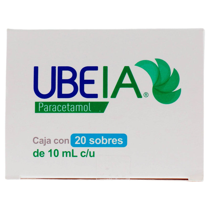 Ubeia Sobres 100Mg/Ml Con 20 (Paracetamol) - WeCare Pharma