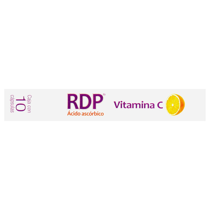 Rdp 500Mg Con 10 Capsulas (Acido Ascorbico) - WeCare Pharma
