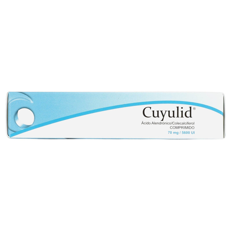 Cuyulid 70Mg/5600Ui Unid Con 4 Comprimidos (Acido Alendronico/Colecalciferol) - WeCare Pharma