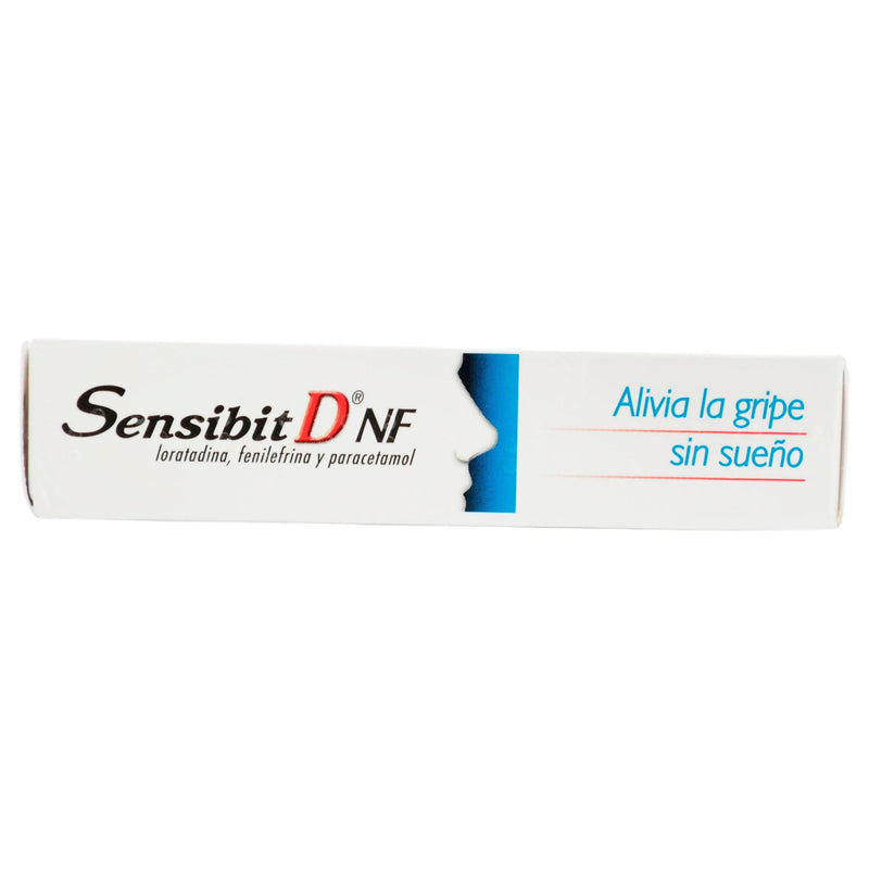 Sensibit D Nf 2.5Mg/5Mg500Mg Con 12 Tabletas (Loratadina/Fenilefrina/Paracetamol) - WeCare Pharma