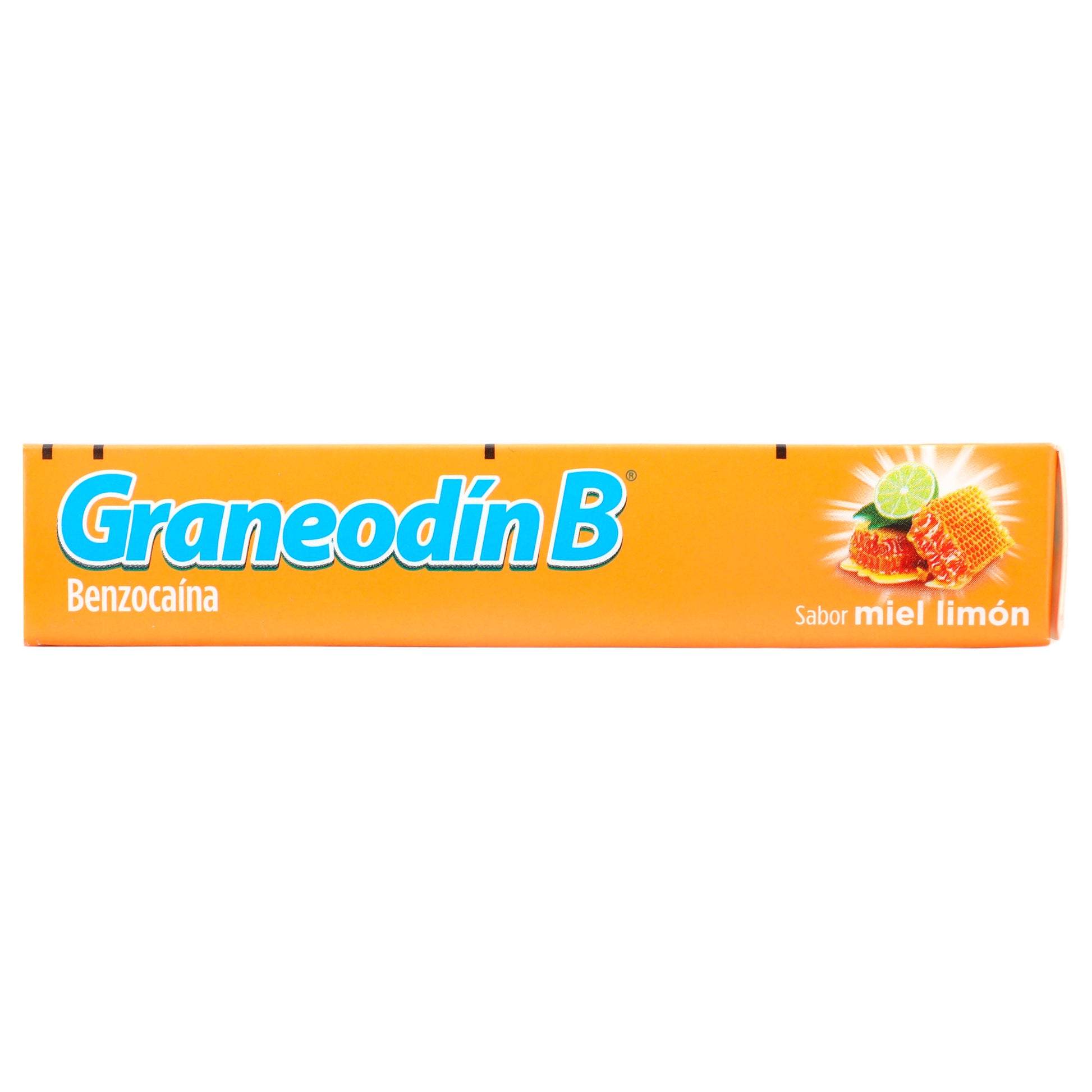 Graneodin B Pastillas 10Mg Miel Con 24 (Benzocaina) 6 - 7501095409059