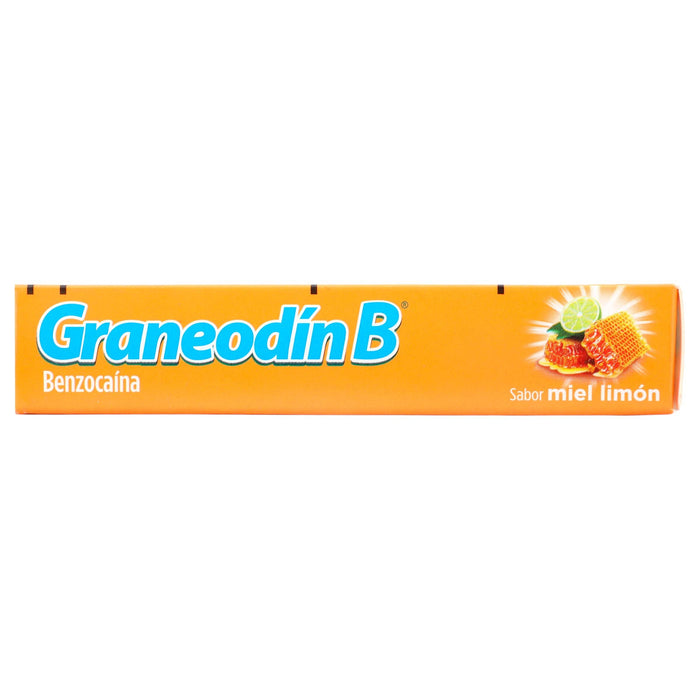 Graneodin B Pastillas 10Mg Miel Con 24 (Benzocaina) - WeCare Pharma