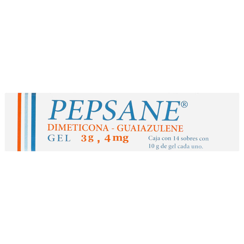 Pepsane Gel Sobres 10G Con 14 (Dimeticona/Guaiazulene) - WeCare Pharma