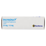 Incresina P (Alogliptina/Pioglitazona) 25Mg/15Mg Tabletas Con 28 - WeCare Pharma