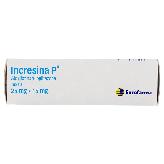 Incresina P (Alogliptina/Pioglitazona) 25Mg/15Mg Tabletas Con 28 - WeCare Pharma